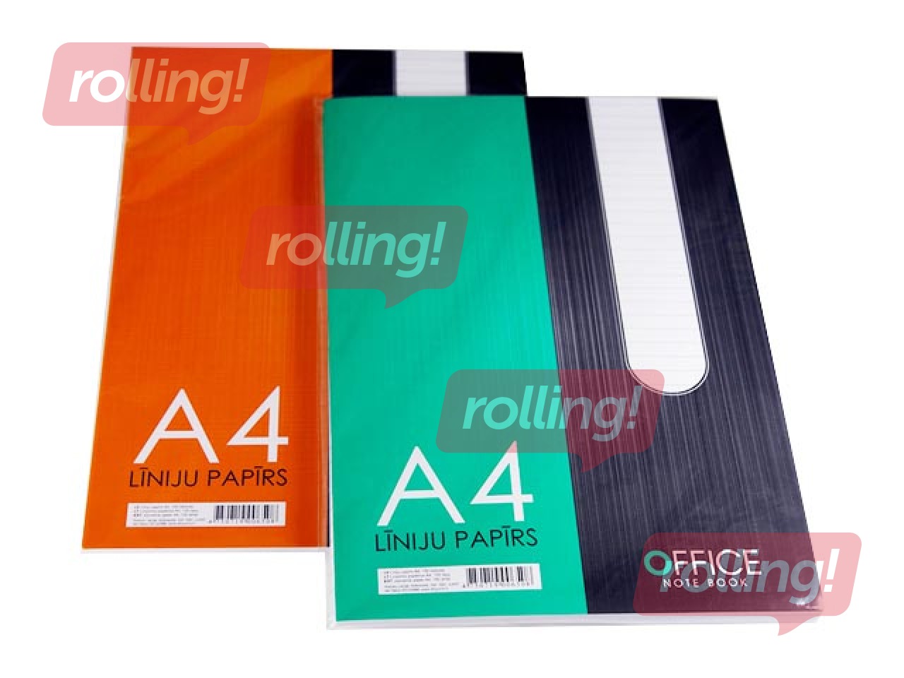 Writing paper ABC Jums Office, A4, lined, 100 sheets