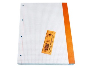Writing paper for stitching ABC Jums, A4, coloured, squared, 80 sheets