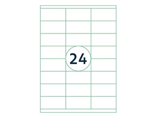 Etiketid Rillprint, A4, 70x35 mm, 100 lehte, valge 