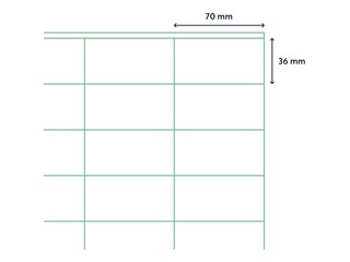 Etiketid Rillprint, A4, 70x36 mm, 100 lehte, valge 