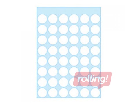 Multi-purpose labels Herma,13 mm, white