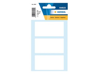 Наклейки Herma Vario,34x67 мм, белые