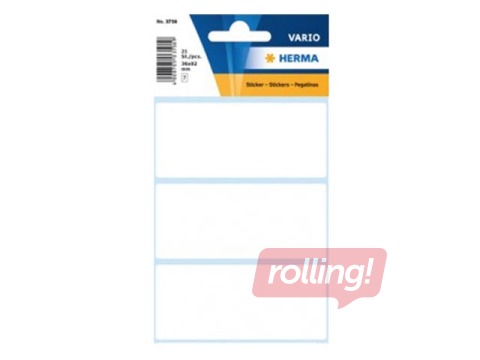 Etiketid Herma Vario, valge, 36x82mm