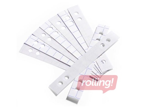 Reinforcement strips Durable, transparent, 50 pcs.
