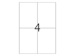 Etiketid Herma A4, 105x148 mm, roheline, 20 lehte, eemaldatavad
