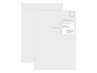 Isekleepuvad etiketid Herma Premium A4, 70 x 67,7 mm, 200 lehte, valge
