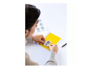 Kleebised Herma, QR-kood, A4, 40x40mm, valged, vastupidavad, 25 lehte