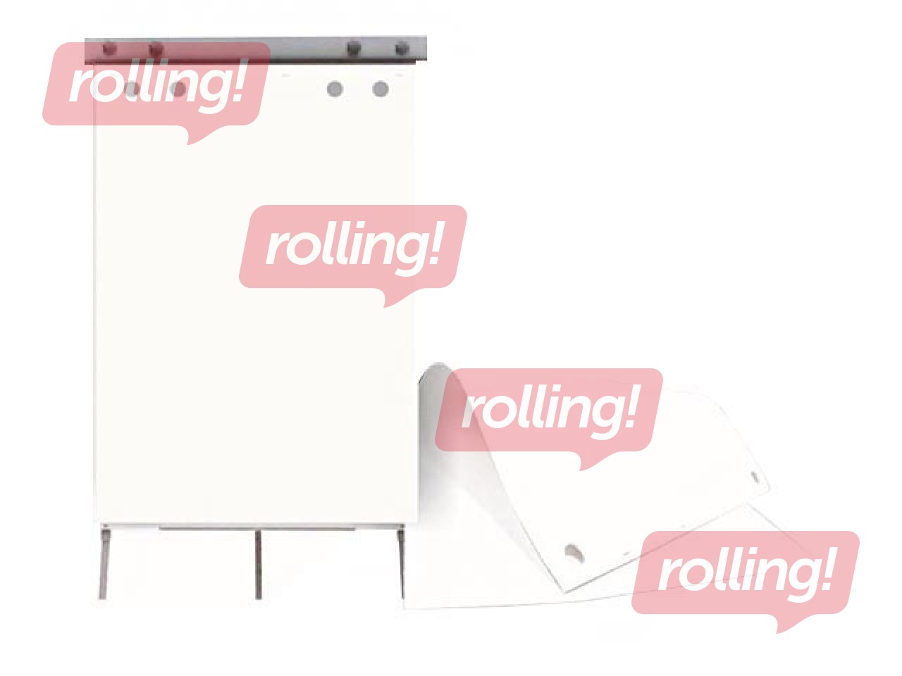 Блок бумаги SM·LT, белый, 80g, 59.4x84см, 20 листов, 4 дырки