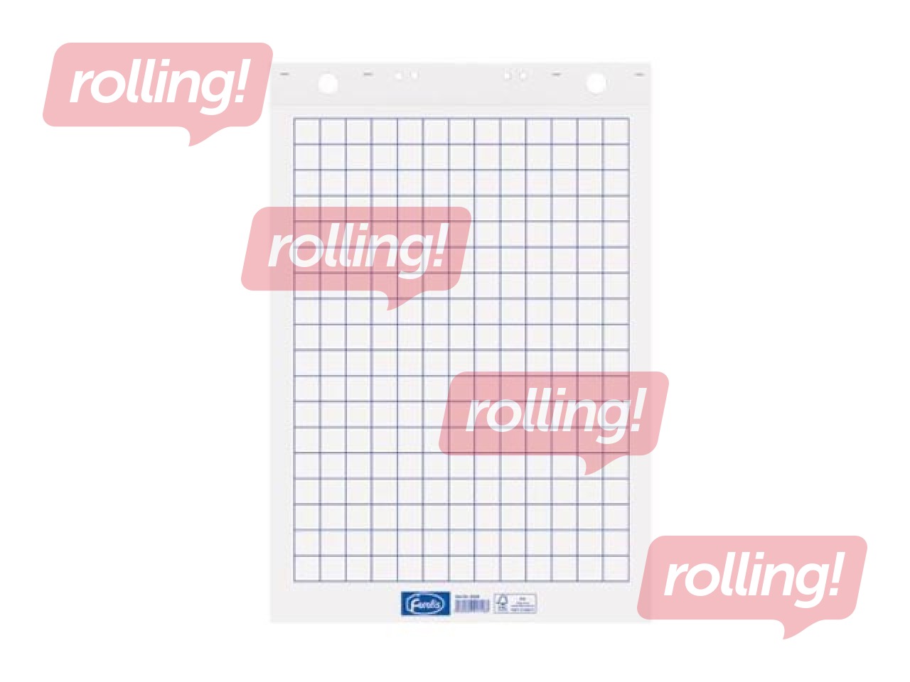 Paper pad Flipchart Forofis, squared, 60x85cm, 50 sheets