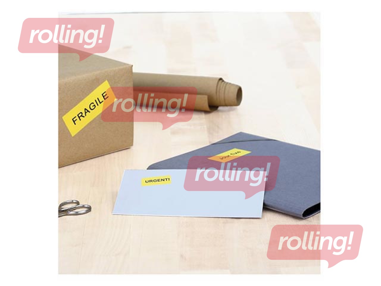 Neoonsildid A4, Ø 60 mm, neoonoranž, isekleepuvad