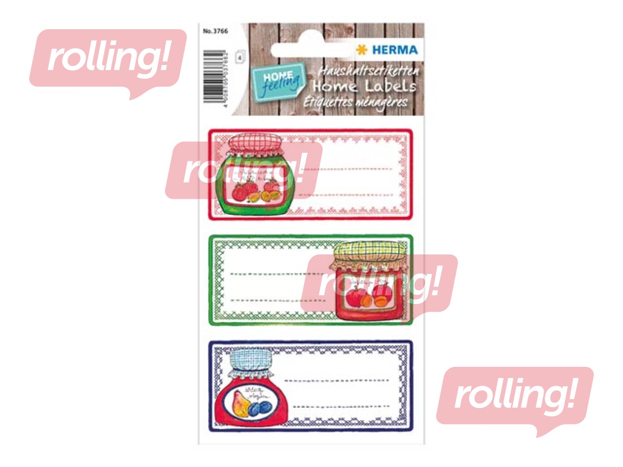 Kitchen labels Herma, 12 labels