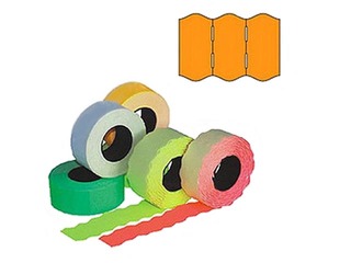 Marking labels 22 x 12 mm, orange