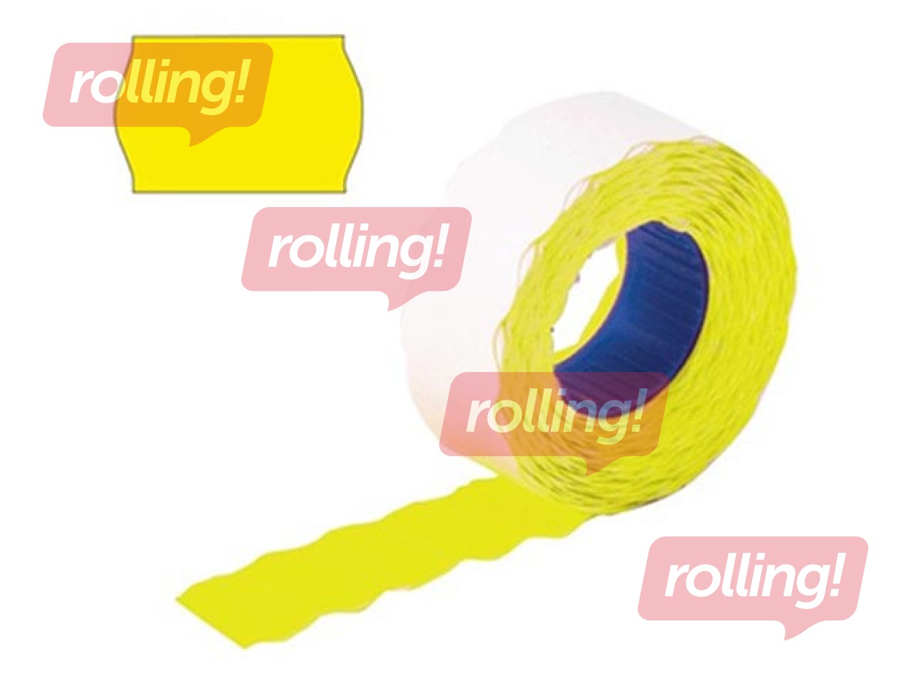 Marking labels 26 x 16 mm, yellow