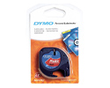 Markeerimislint Dymo, 12 mm x 4 m, plastik, punane