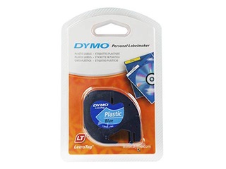 Markeerimislint Dymo, 12 mm x 4 m, plastik, sinine