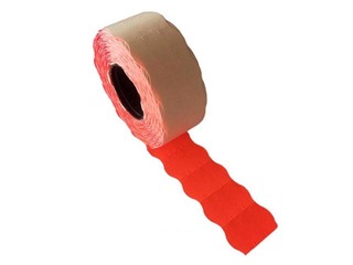 Marķēšanas uzlīmes, sarkanas, 26x16mm