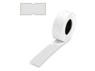 Marķēšanas uzlīmes 21.5 x 12 mm, viegli noņemamas, baltas