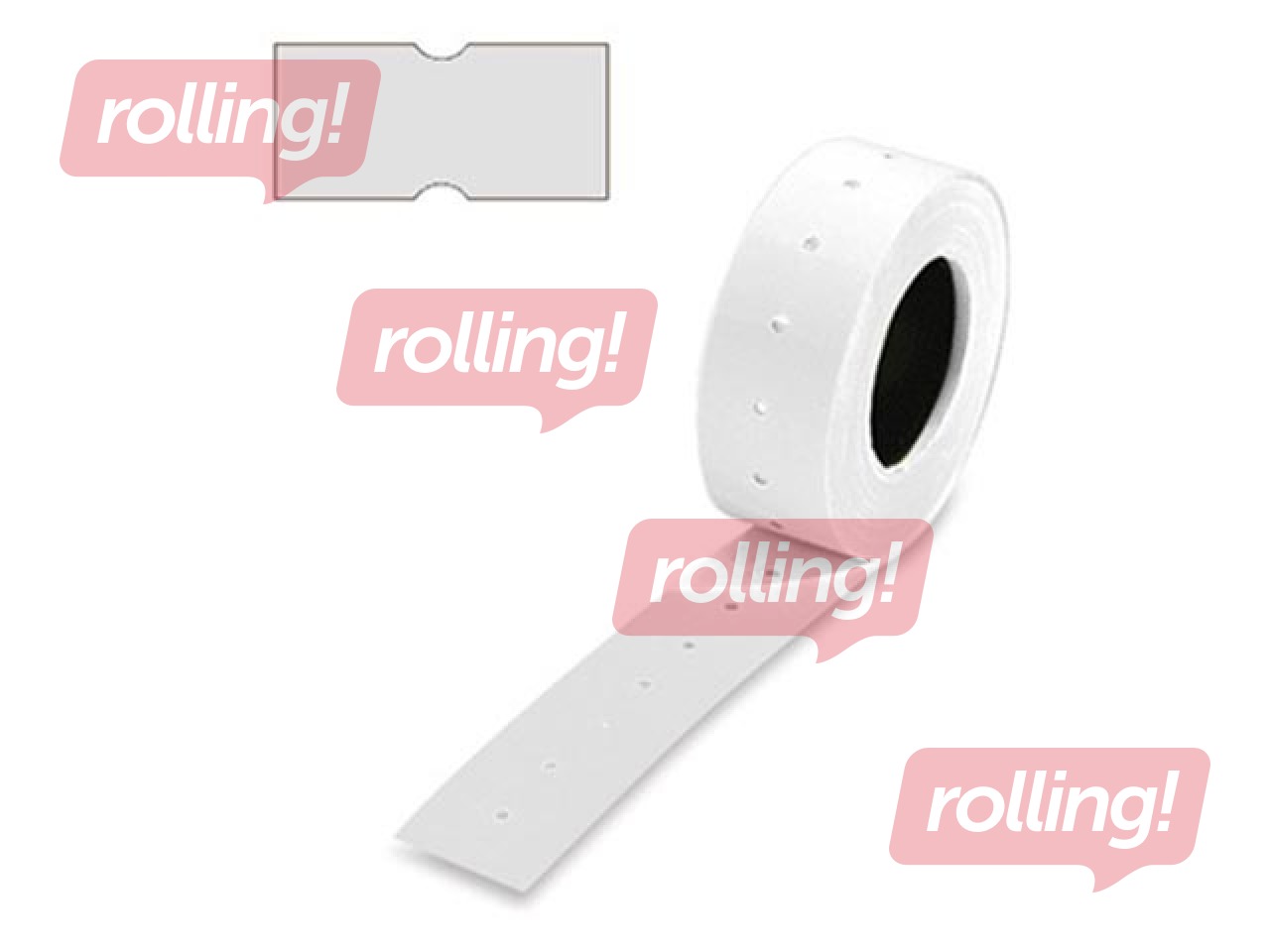 Маркировочные наклейки 21.5 x 12 мм, легко снимается, белые