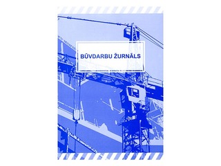 Būvdarbu žurnāls, A4, 124 lapas