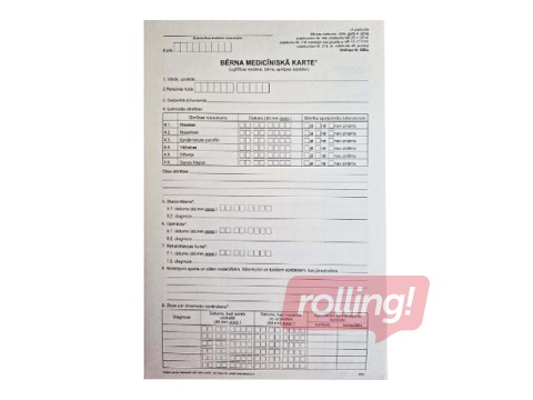 Laste tervisekaart A3DK