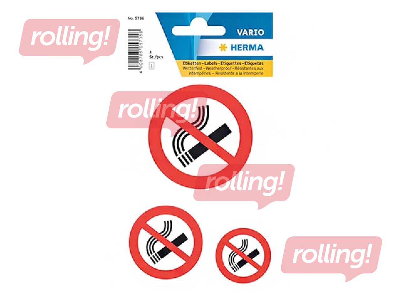 Наклейка - знак 