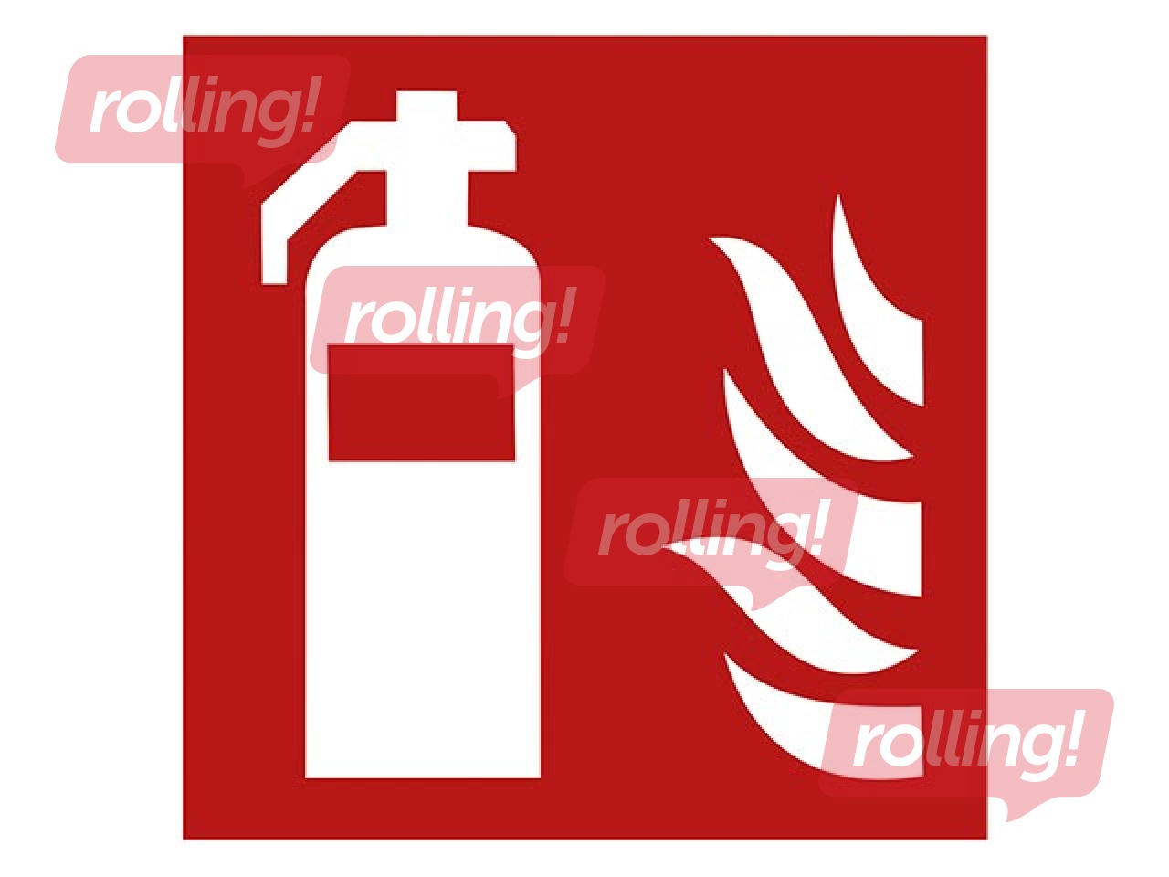 Наклейка - знак 