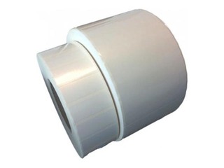 Наклейки в рулоне, 40x25 мм, PP, 1000 шт., белые