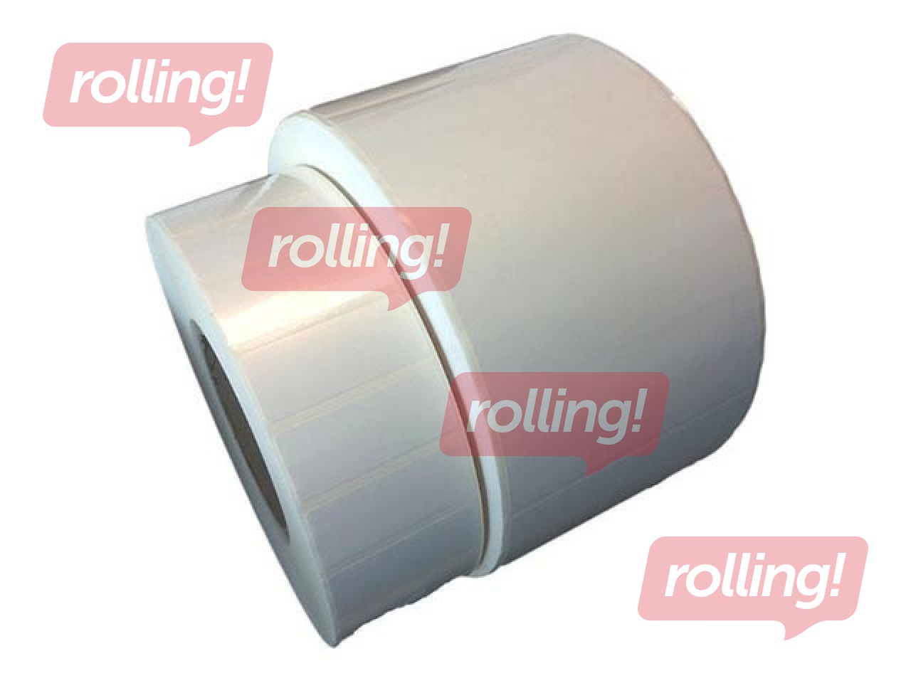Labels roll, 58x40 mm, PP, 1000 pcs, white