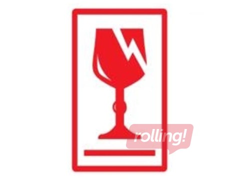 Warning label for marking packages - Fragile, 60x90 mm