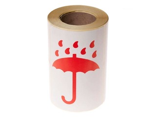 Brīdinājuma uzlīme iepakojumu marķēšanai - 