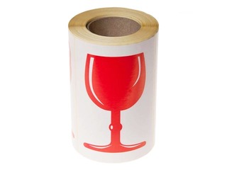 Brīdinājuma uzlīme iepakojumu marķēšanai - 