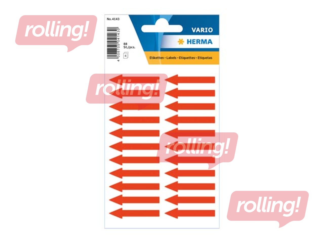 Hoiatuskleebis pakendite märgistamiseks 