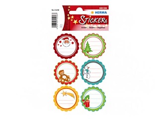 Подарочные наклейки Herma Decor, c блеском, 2 листа