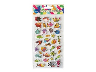 Kleebised Centrum Puffy Animals, 1 leht