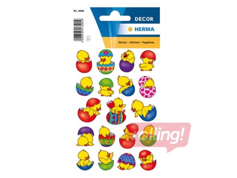 Kleebised tibud munas, 3 lehte