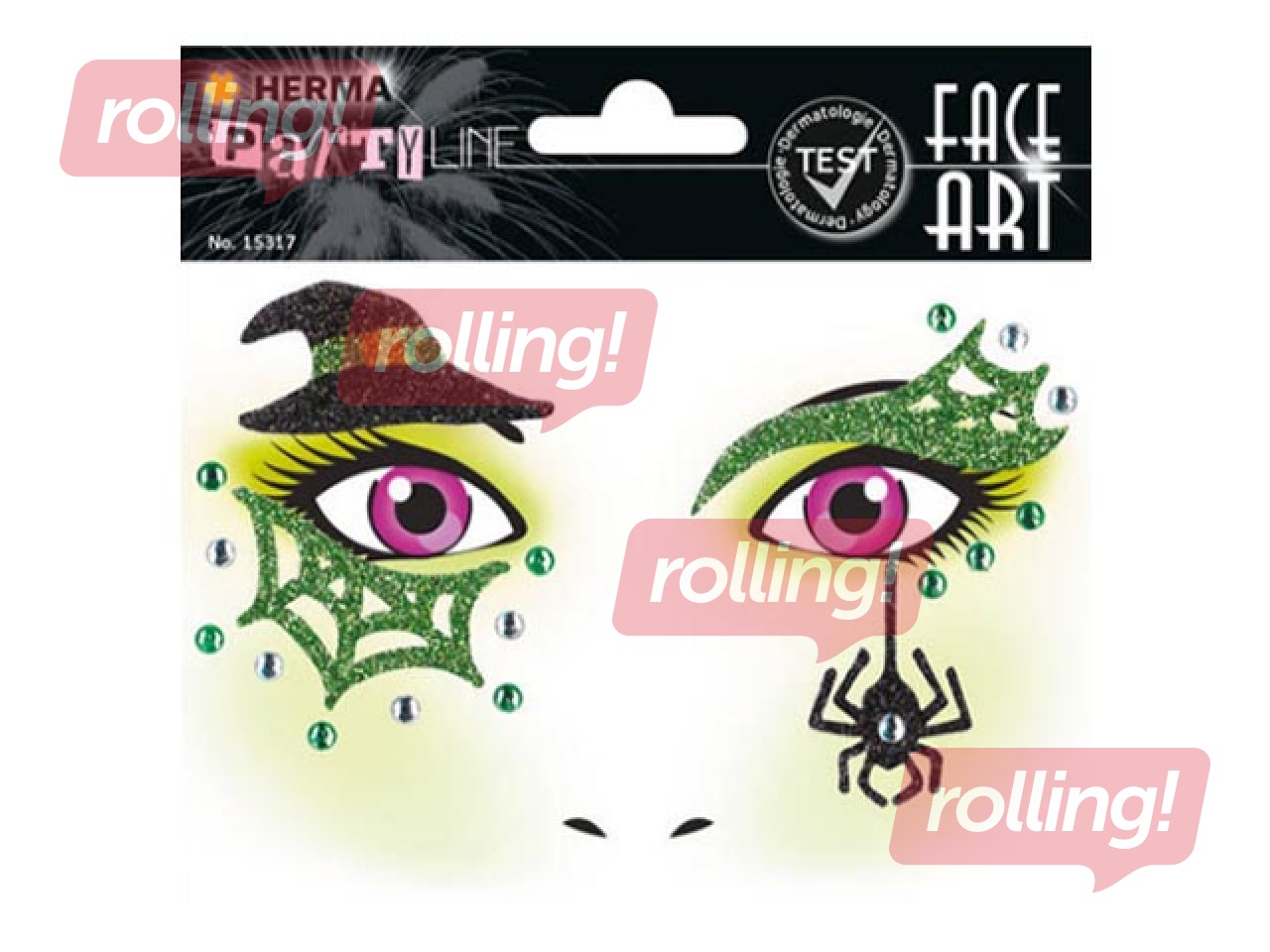 PROMO Face Art kleebised Nõid