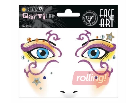 PROMO Näokunsti kleebised Mystery