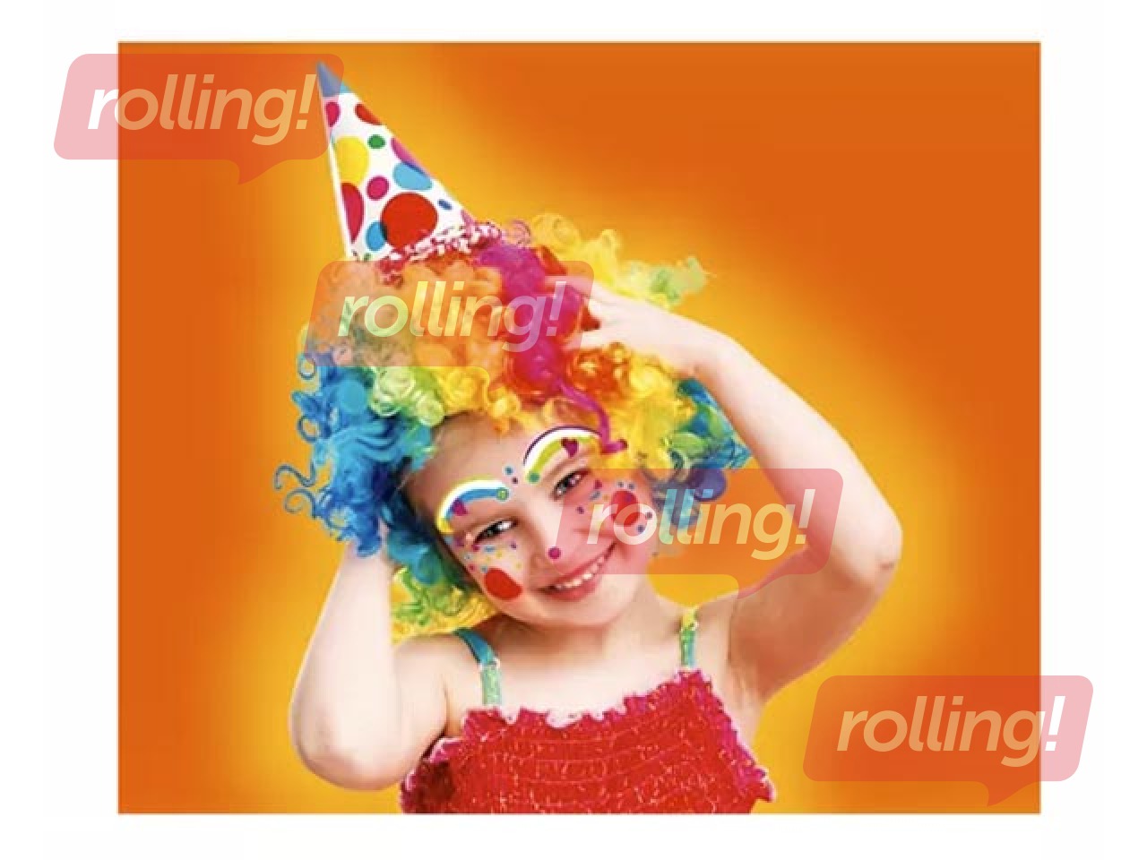 PROMO Näokunsti kleebised Clown Lotta