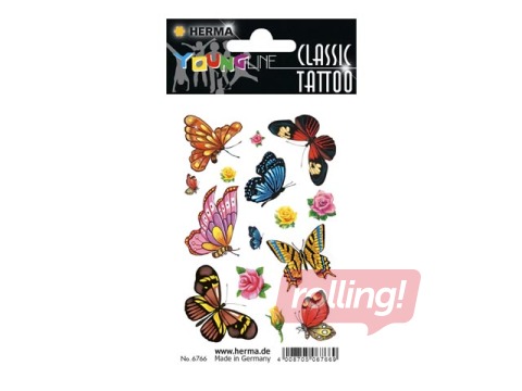 Татуировки-наклейки Бабочки