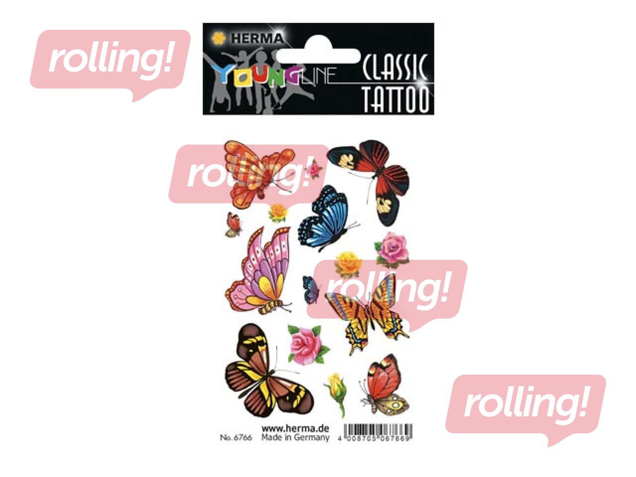 Татуировки-наклейки Бабочки