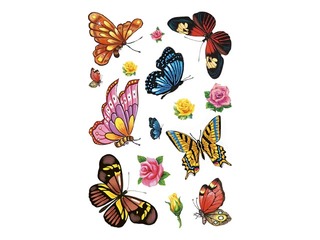 Татуировки-наклейки Бабочки