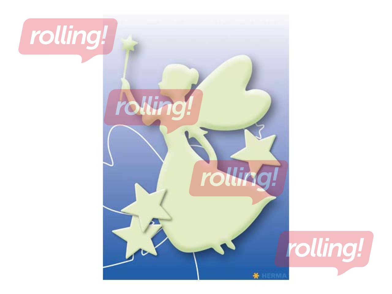 Stickers Fairy glow in the dark