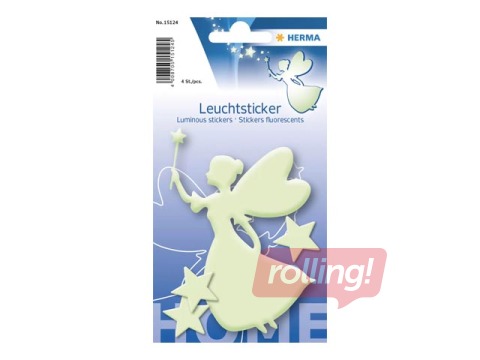 Светящиеся в темноте наклейки Фея