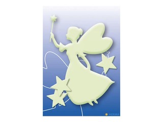 Светящиеся в темноте наклейки Фея