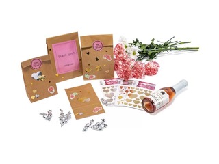 PROMO Kleebised Herma Liblikad, kuldne ja hõbedanel