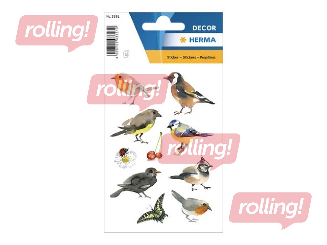 Uzlīmes Herma Decor Putni