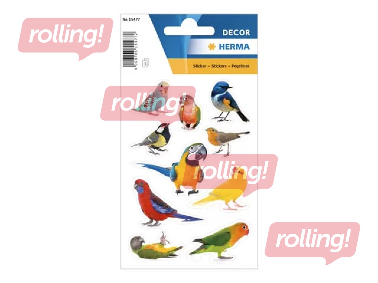 Uzlīmes Herma Decor Birds