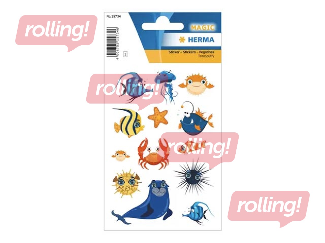 Kleebised Herma Magic Cheeky Sea Creatures