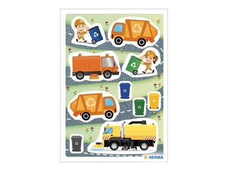Uzlīmes Herma Decor Rubbish man