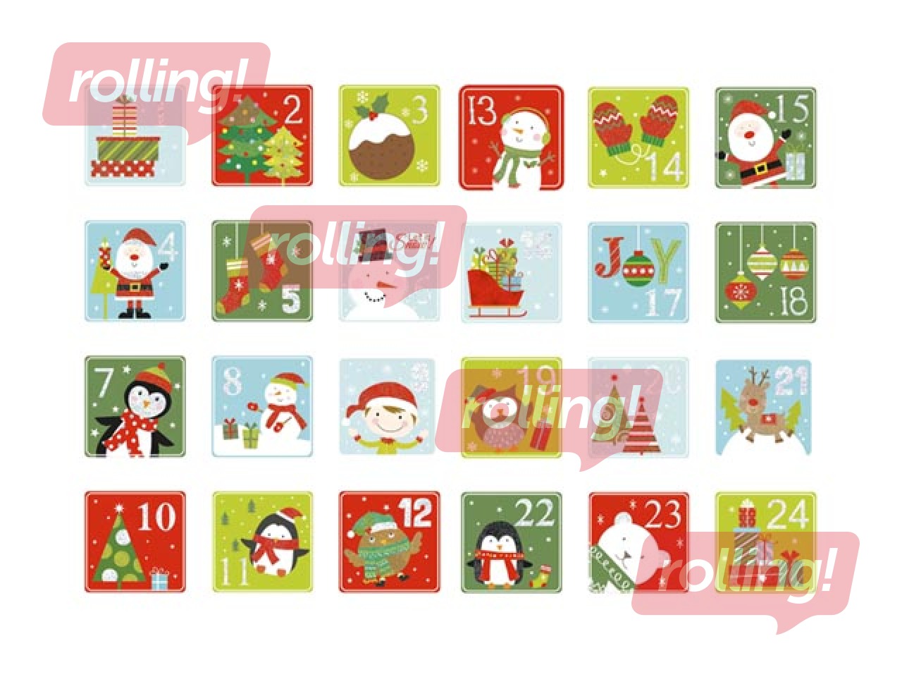 Uzlīmes Herma Decor Adventes kalendārs